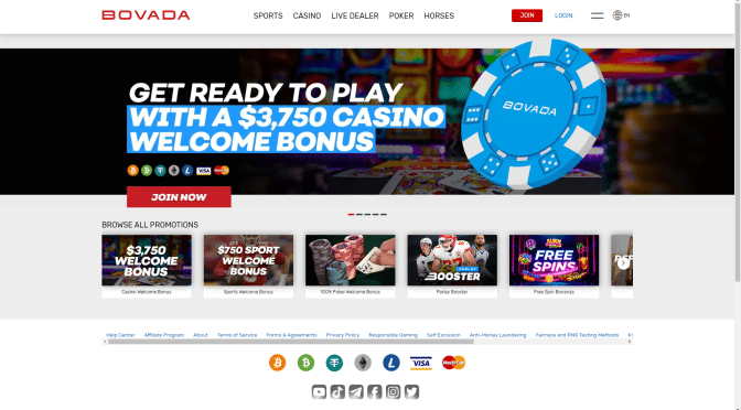 Bovada Casino screenshot