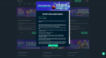 Rolletto Sportsbook Welcome Bonus