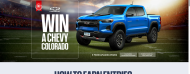 Win Chevy Colorado Truck - BetUS promo screenshot