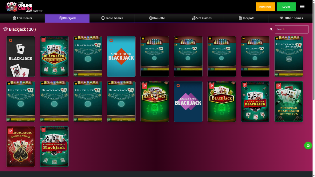 theonlinecasino-blackjack