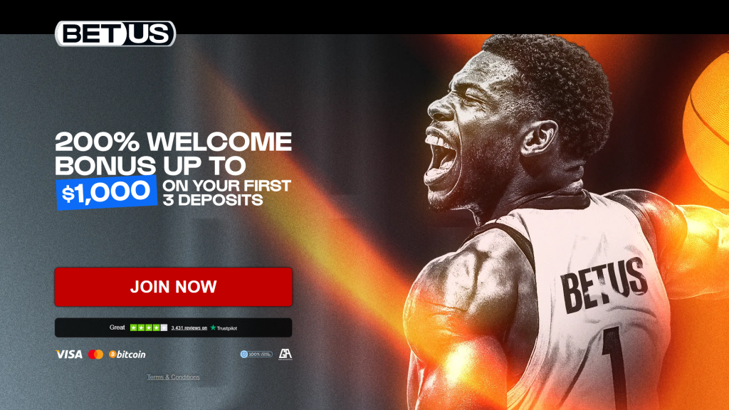 BetUS Review welcome bonus screenshot