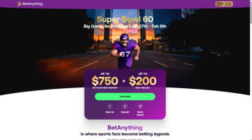 BetAnything Super Bowl 60 Risk Free Bet